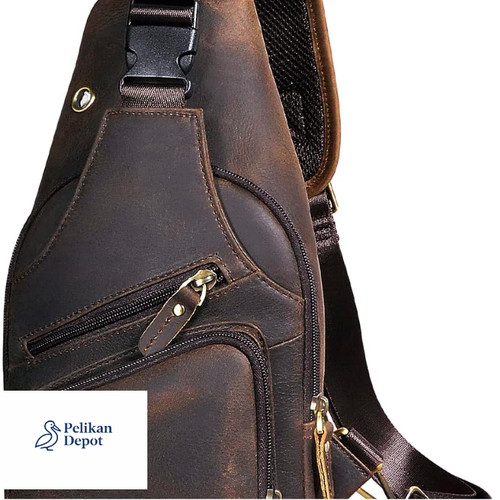 Herren brusttasche leder - herren,