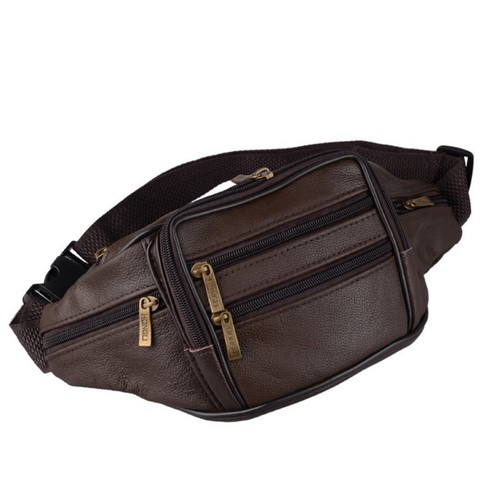 Leder gürteltasche herren - leder,