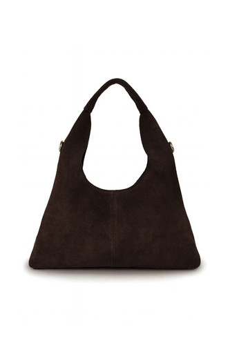 Wildleder schultertasche - schultertasche, in