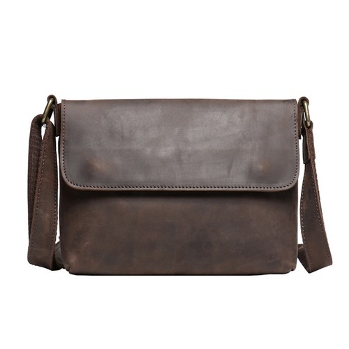 Herren leder umhängetasche - leder,